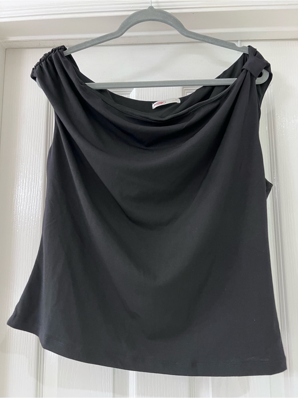 Black Off the Shoulder Women’s Top